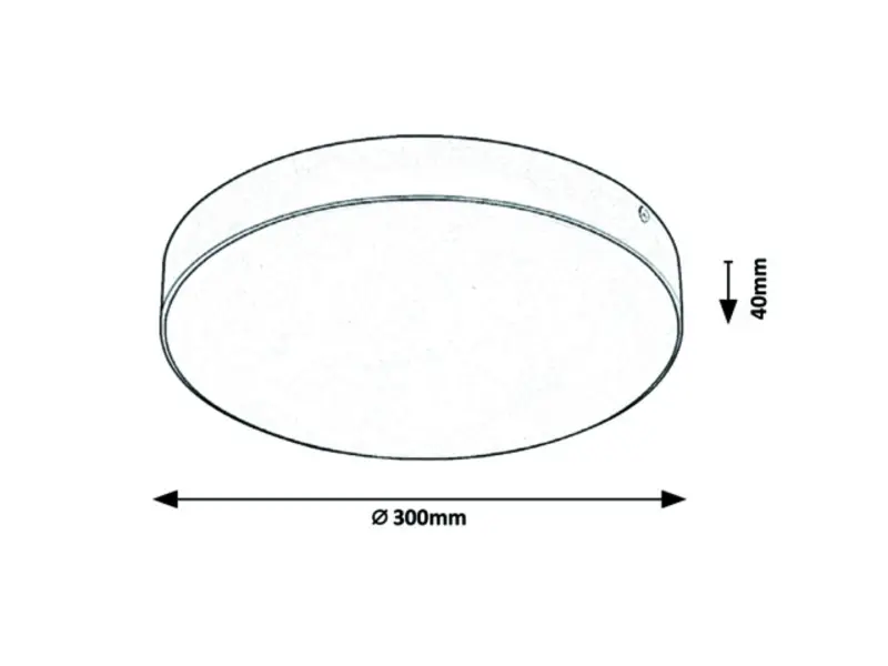 Stropné svietidlo Rabalux 7894 LED 24W 2500lm 2800K - 6000K 230V IP44